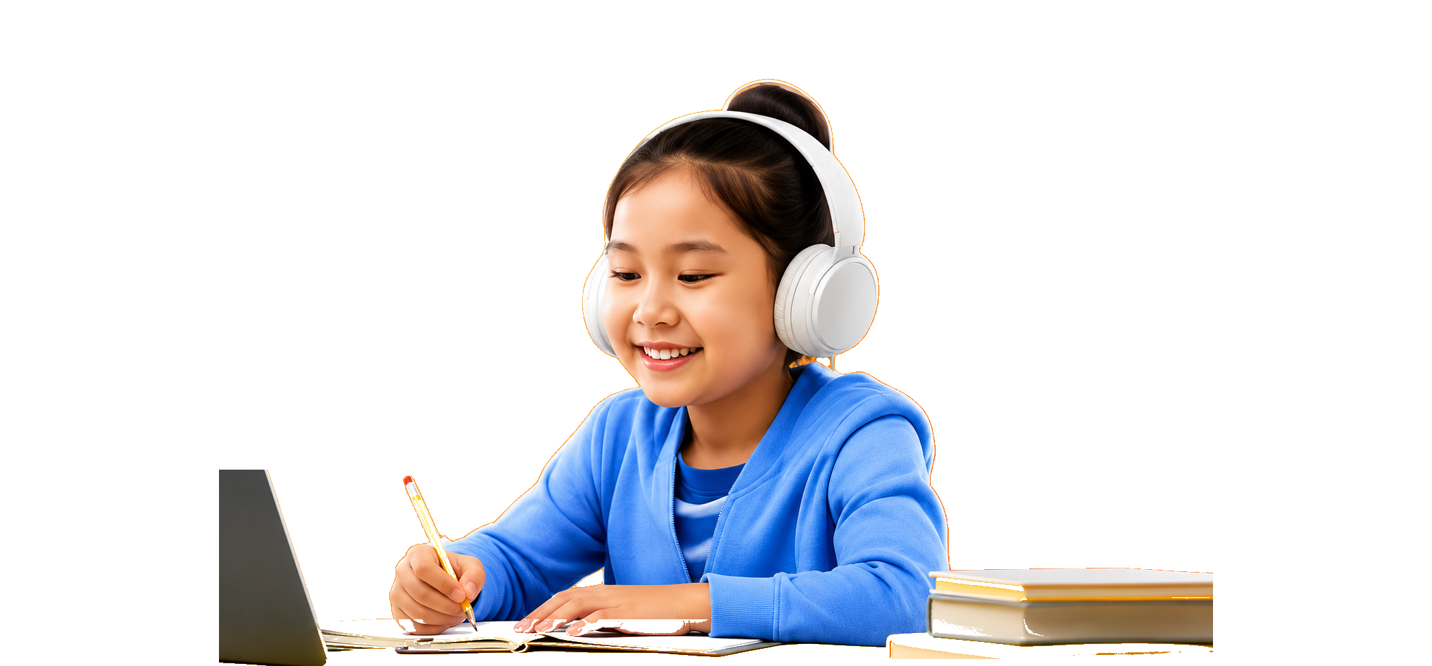 Student in Cambridge Young Learners programme
